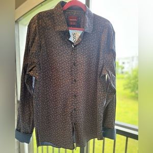 XL, Men’s button down shirt, never worn, tags still attached.